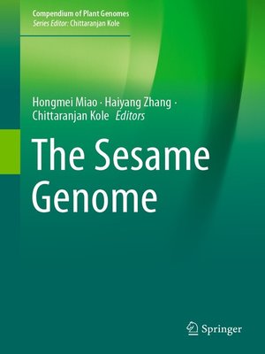cover image of The Sesame Genome